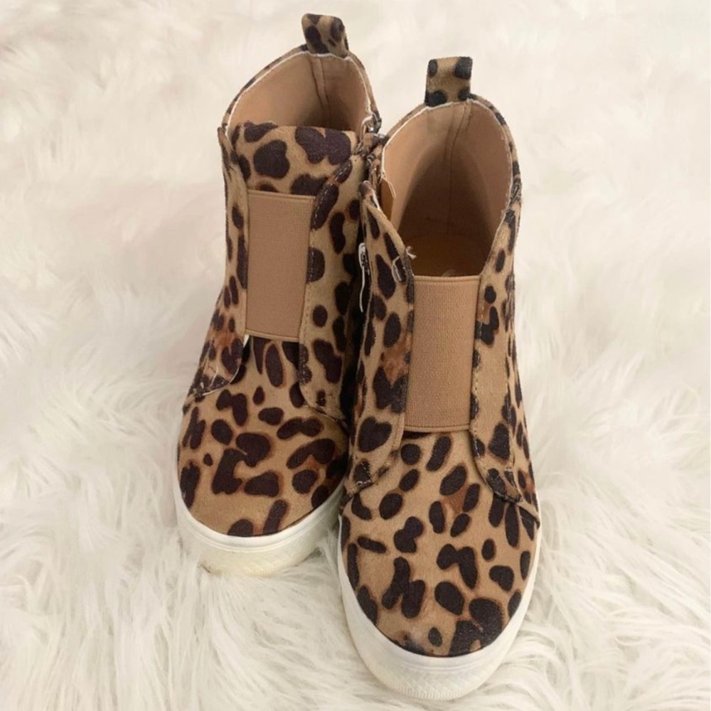 Leopard Booties